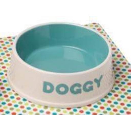 Petface Doggy Ceramic Dog Bowl