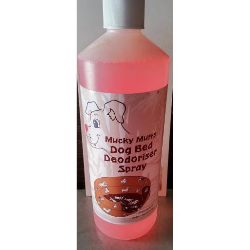 Mucky mutts dog bed Deodoriser spray