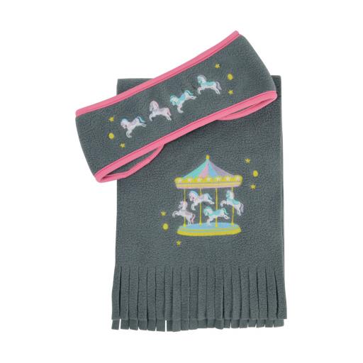 Merry go round head band and scarf