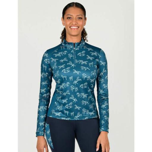 Autumn Sally Long Sleeve riding top