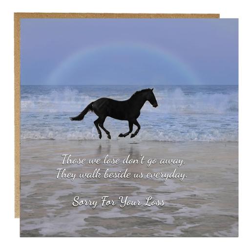 Horse Sympathy Card